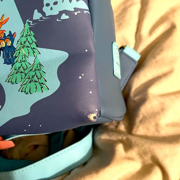 Loungefly Peter Pan Star Nite Mini Backpack - Picture 3 of 3